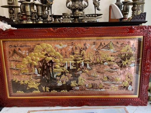 Tranh Cội Nguồn Quê Hương