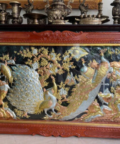 Tranh đồng ngọc đường phú quý