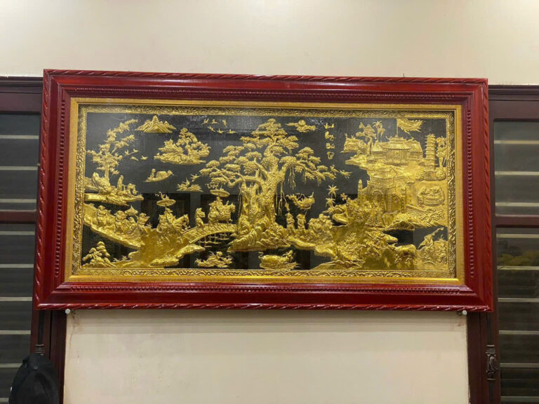 Tranh Đồng Vinh Quy Bái Tổ