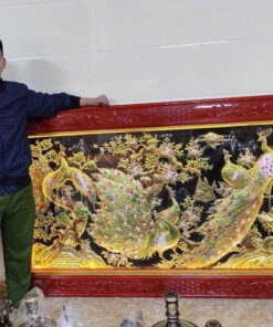 Tranh đồng ngọc đường phú quý