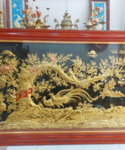 Tranh Đồng Vinh Hoa Phú Quý