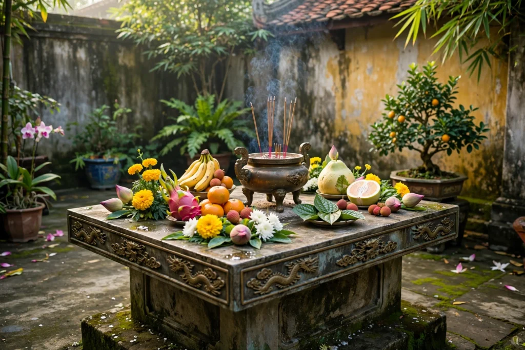 Bàn Thờ Thiên Ngoài Trời: Ý Nghĩa, Cách Lập Và 6 Lưu Ý Chuẩn - Đồ Đồng Tường Phát